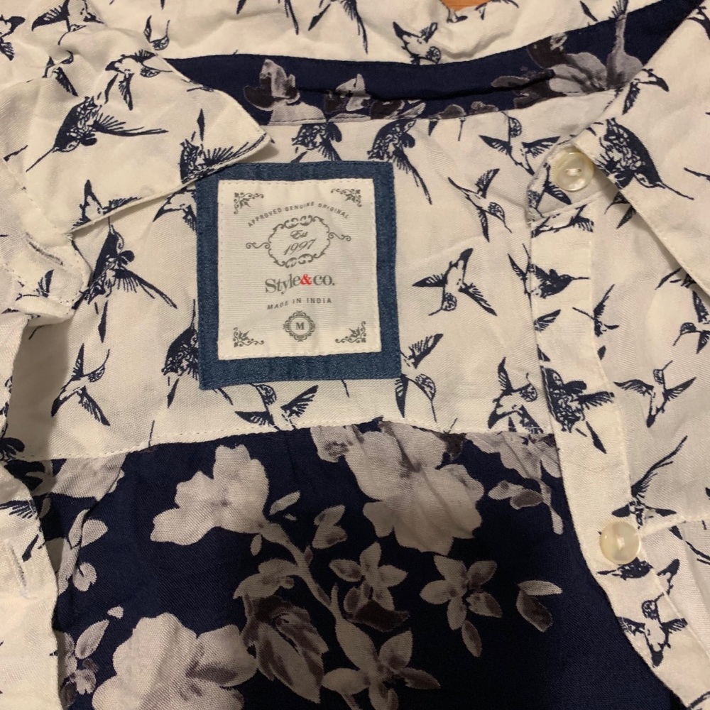 Amazing Pattern Button Down Shirt - image 3